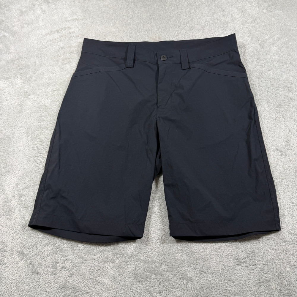 GORUCK Tough Dry Shorts Mens 32 Black 10" Inseam Athletic Hiking Outdoor